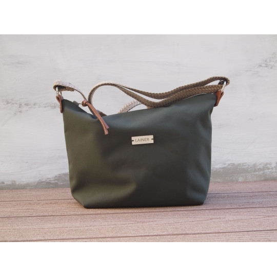 Bolso bandolera color verde Caqui de neopreno