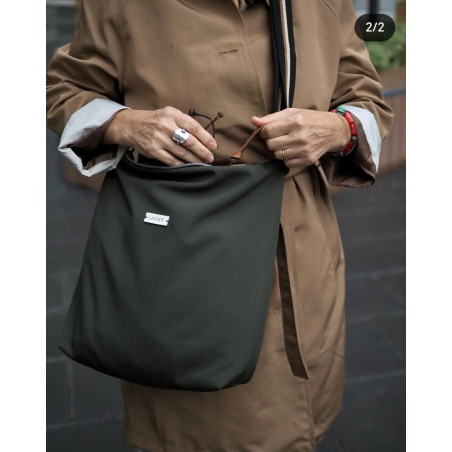 Bolso Bandolera Verde Kaki Grande