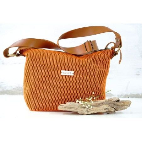 Bolso Bandolera Mediano Naranja