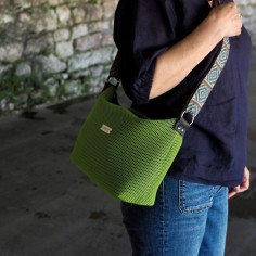 Bolso Cruzado Verde Pistacho