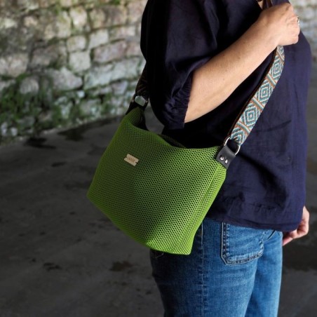 Bolso Cruzado Verde Pistacho