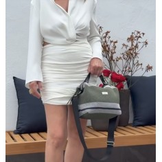 BOLSO A RAYAS MEDIANO