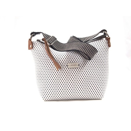 BOLSO MEDIANO ONDARRETA BLANCO