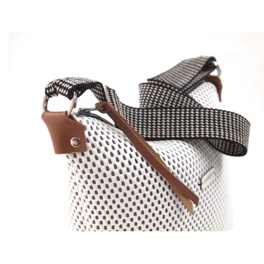 BOLSO MEDIANO ONDARRETA BLANCO