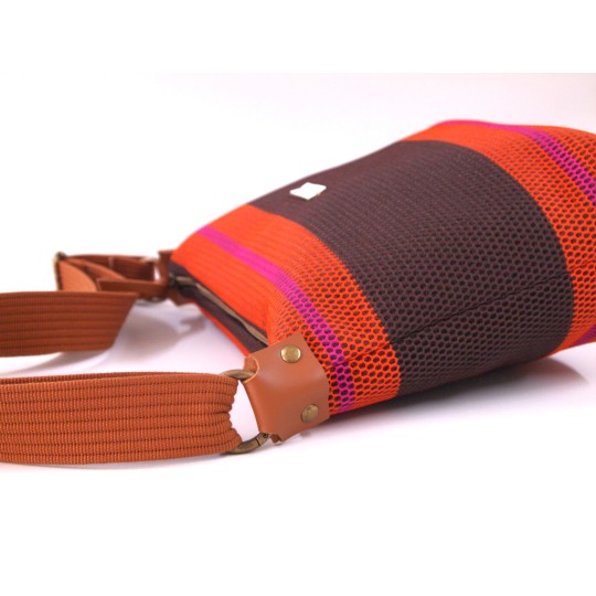 ZURRIOLA MARRÓN Y NARANJA