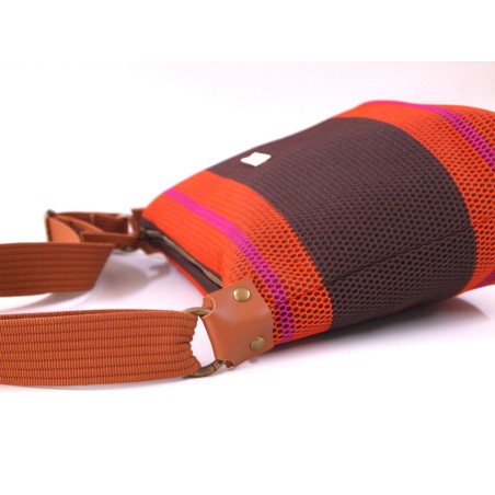 ZURRIOLA MARRÓN Y NARANJA