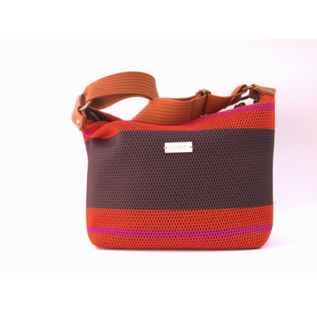 ZURRIOLA MARRÓN Y NARANJA